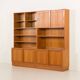 Danish mid century modular bookcase in teak by Poul Hundevad , Denmark