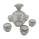 Liquor service where digestive ball design