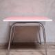 Table formica chrome