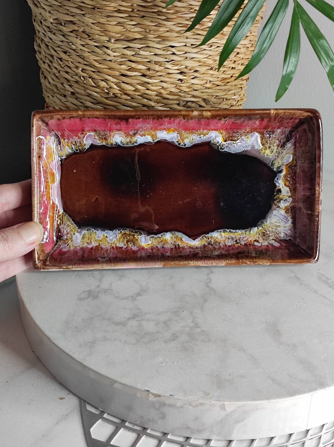 Vallauris ceramic bowl / empty pocket