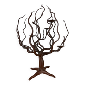Wrought iron tree candlestick, candelabrum