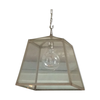 Lantern style pendant lamp