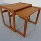Danish Teak Nesting Tables from Korup Stolefabrik, 1960s, Set of 2