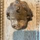 Wooden panel "Angelot" old ceruse gray