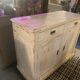 Parisian white patinated furniture