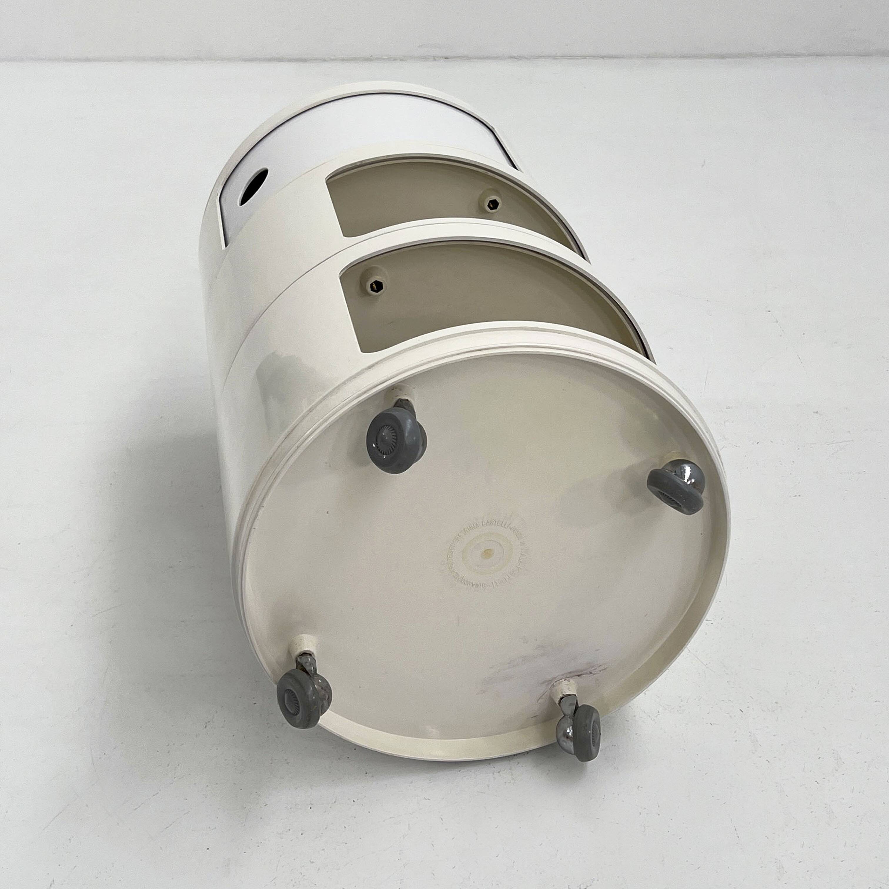 Cabinet Componibili blanc par Anna Castelli Ferrieri pour Kartell, 1970