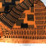 Blanket 220 X 240 patchwork patterns 70's