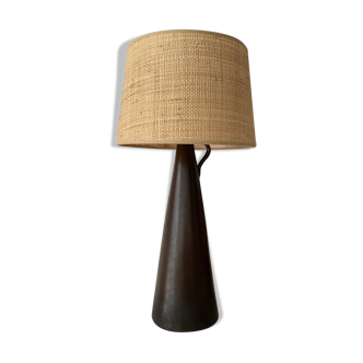 Lampe en grès