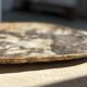 Very large pocket or dish in petrified wood