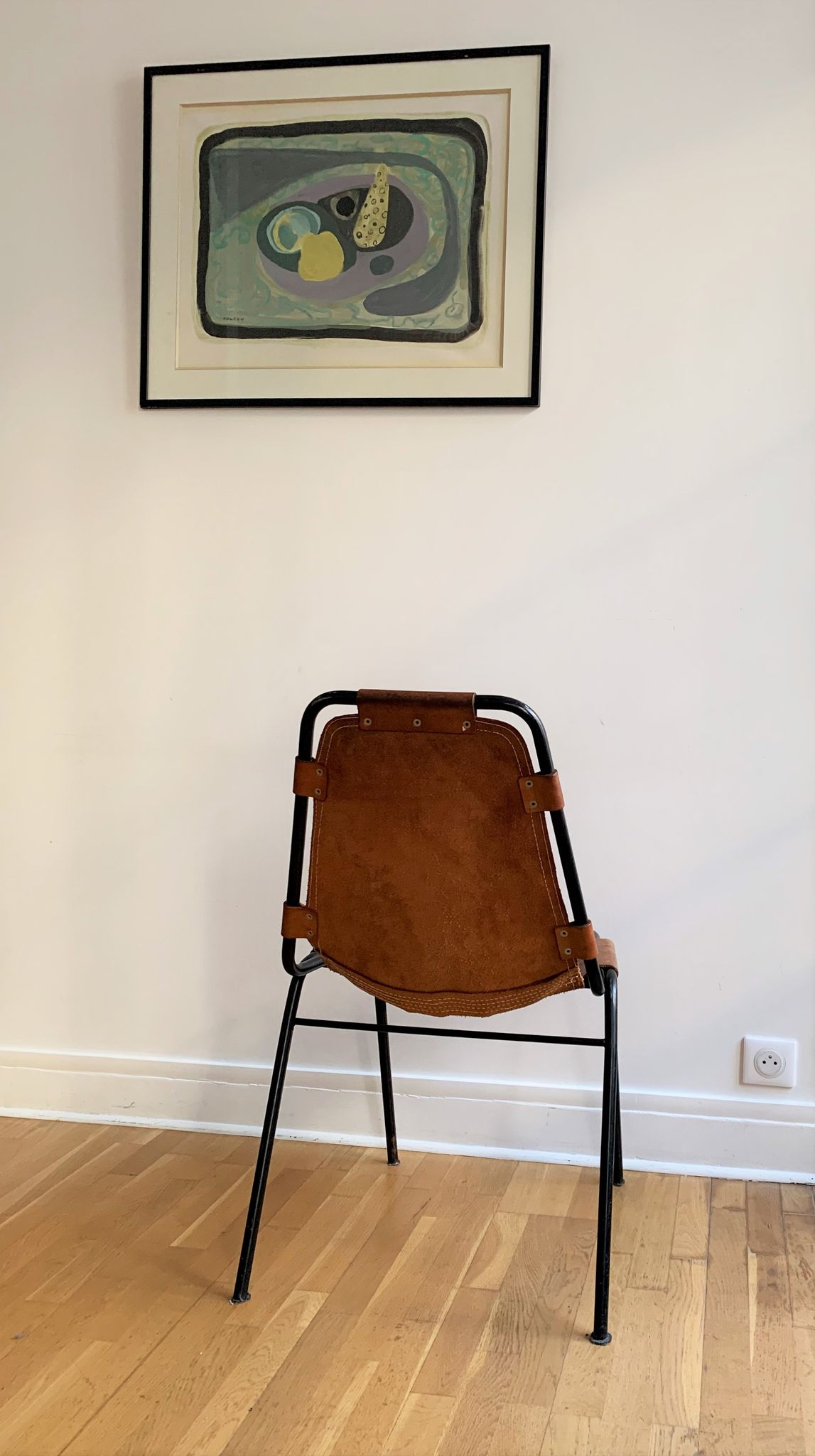 Chaise modèle « Les Arcs » circa 1960