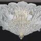 Amsterdam Palmetta, Italian Murano Glass Ceiling Light or Flush Mount, 1970