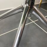 Swivel chair pop green apple arper model duna