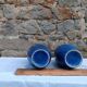 Pair of large Denbac vases