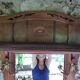 Vintage wardrobe door canna