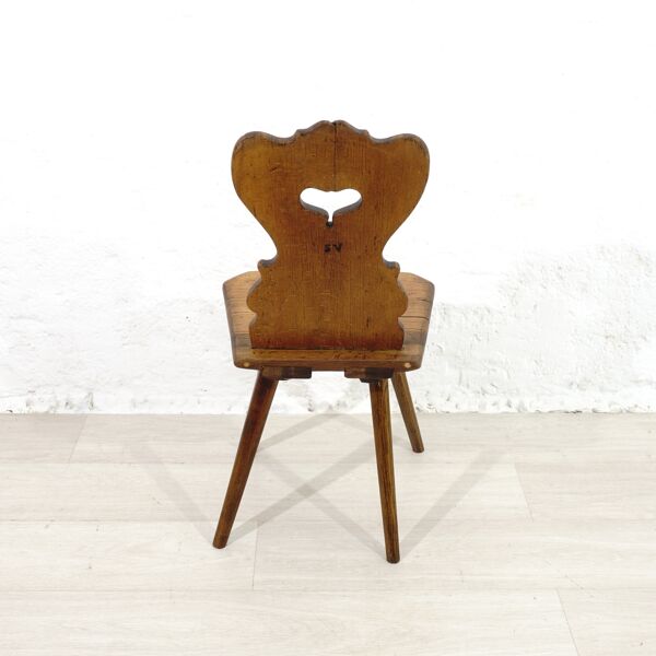 Chaise d’antiquaire environ 1860