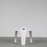 2000s White “Casalino” stool by Alexander Begge for Casala, Germany