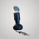 Space Age 600C Lamp Design by Gino Sarfatti for Arteluce