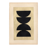 Collage on paper - Goa - signed Eawy