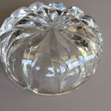 crystal ashtray signed saint-louis