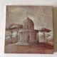 Oil on canvas landscape a l'antique signed gouny et marange