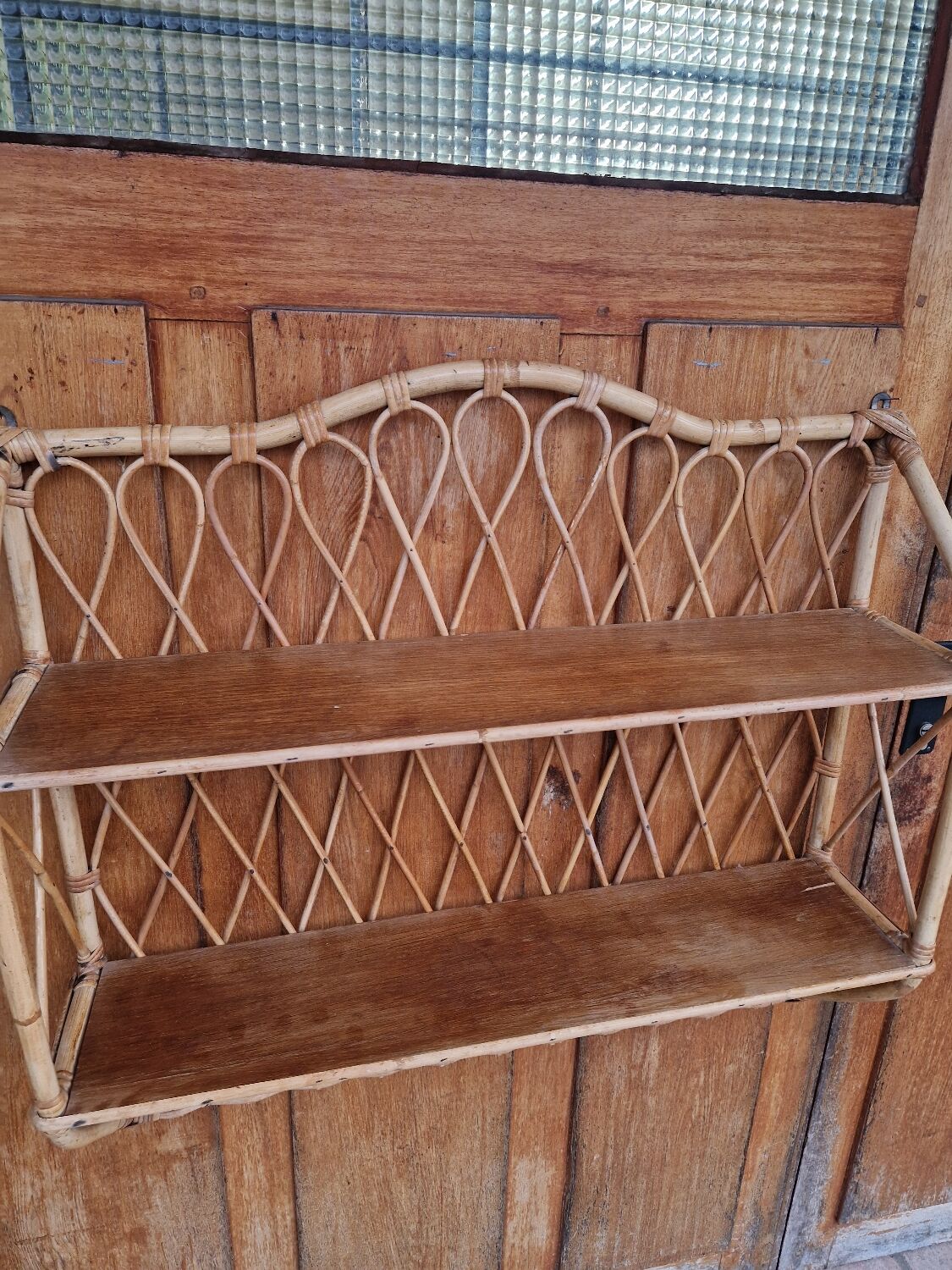 Rattan Wall Shelf