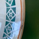 Large round Digoin dish.