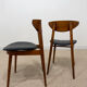 Pair of Fontania chairs attributed to Baumann – 1960s