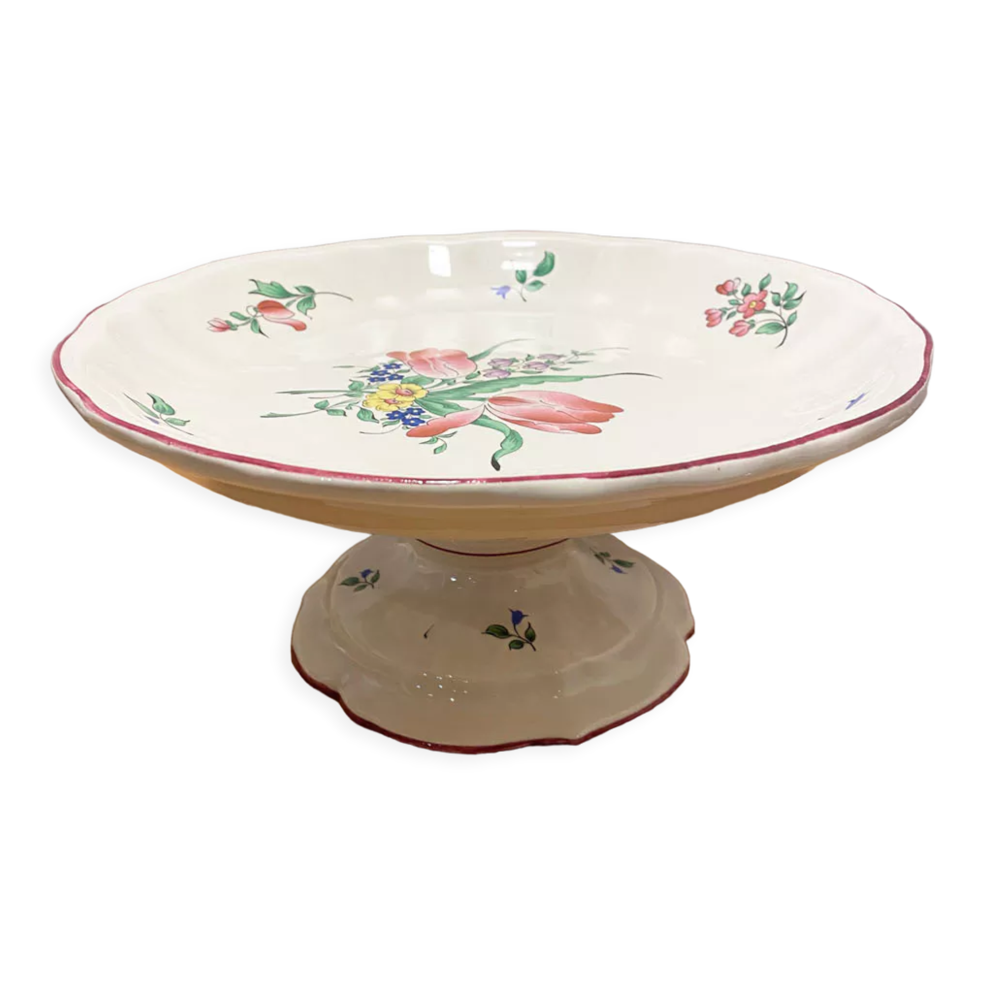 Standing cup, Luneville earthenware