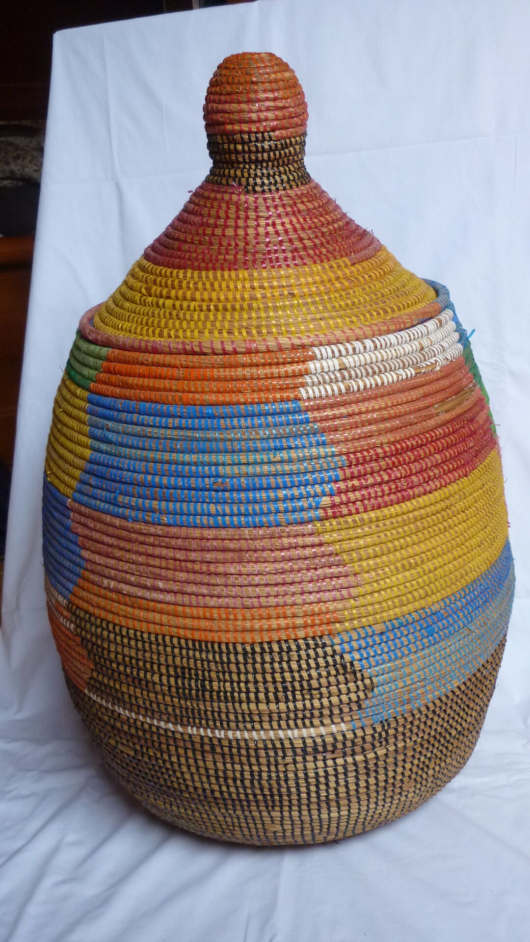 Senegalese braided basket