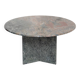 Dining table in solid Juparana granite