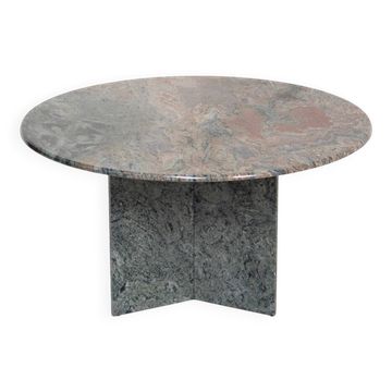 Table à manger en granit Juparana massif