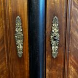 2-part sideboard with ringed half columns, Empire style