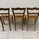 3 mulched chairs