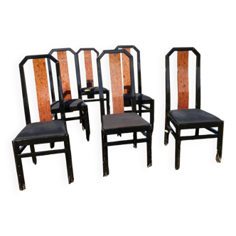 Set of 6 vintage chairs