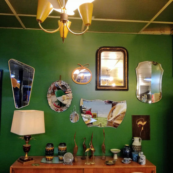 Venetian mirror 48 x 40 cm