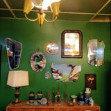 Venetian mirror 48 x 40 cm