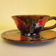 Cup and saucer - Vallauris - 80s