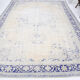 9x13 oversize blue persian rug 263x388cm