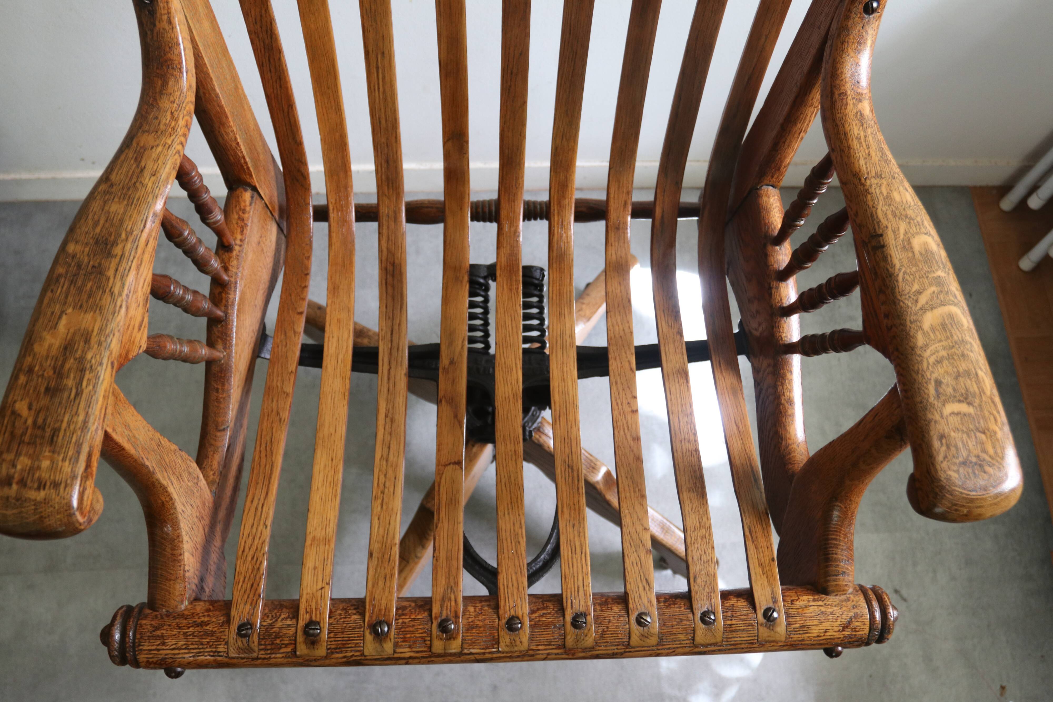 American office chair circa 1950