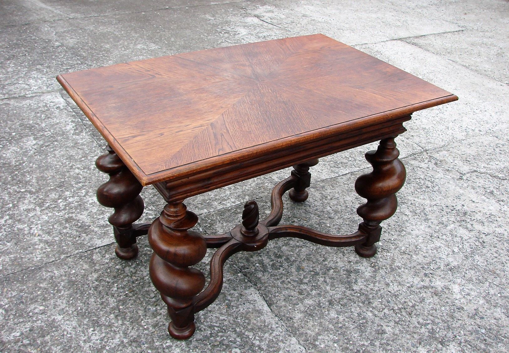 Oak table, 1950s