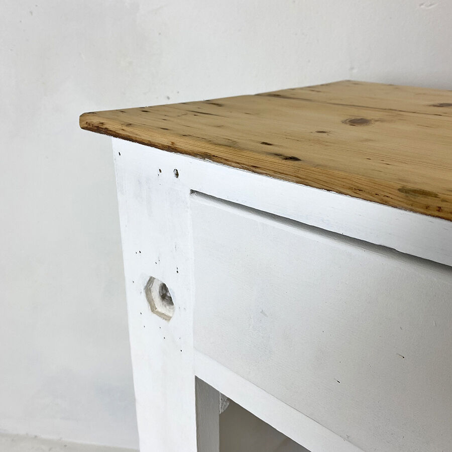 Vintage white buffet 50's