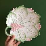 Pastel-toned "raisins" plate