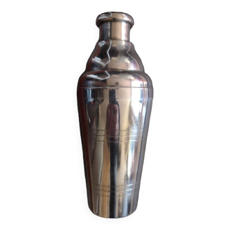 Art Deco silver metal shaker - Oscar Wiskemann - 1930s