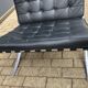Originele Knoll Barcelona chair Mies Van Der Rohe , Zo goed als nieuw!!