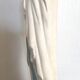 Statue of the holy virgin in hand-painted plaster signed lance 44 cm