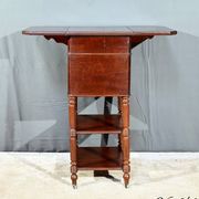 Petite table à volets en acajou, maison lemarchand, a. lemoine – milieu xixe