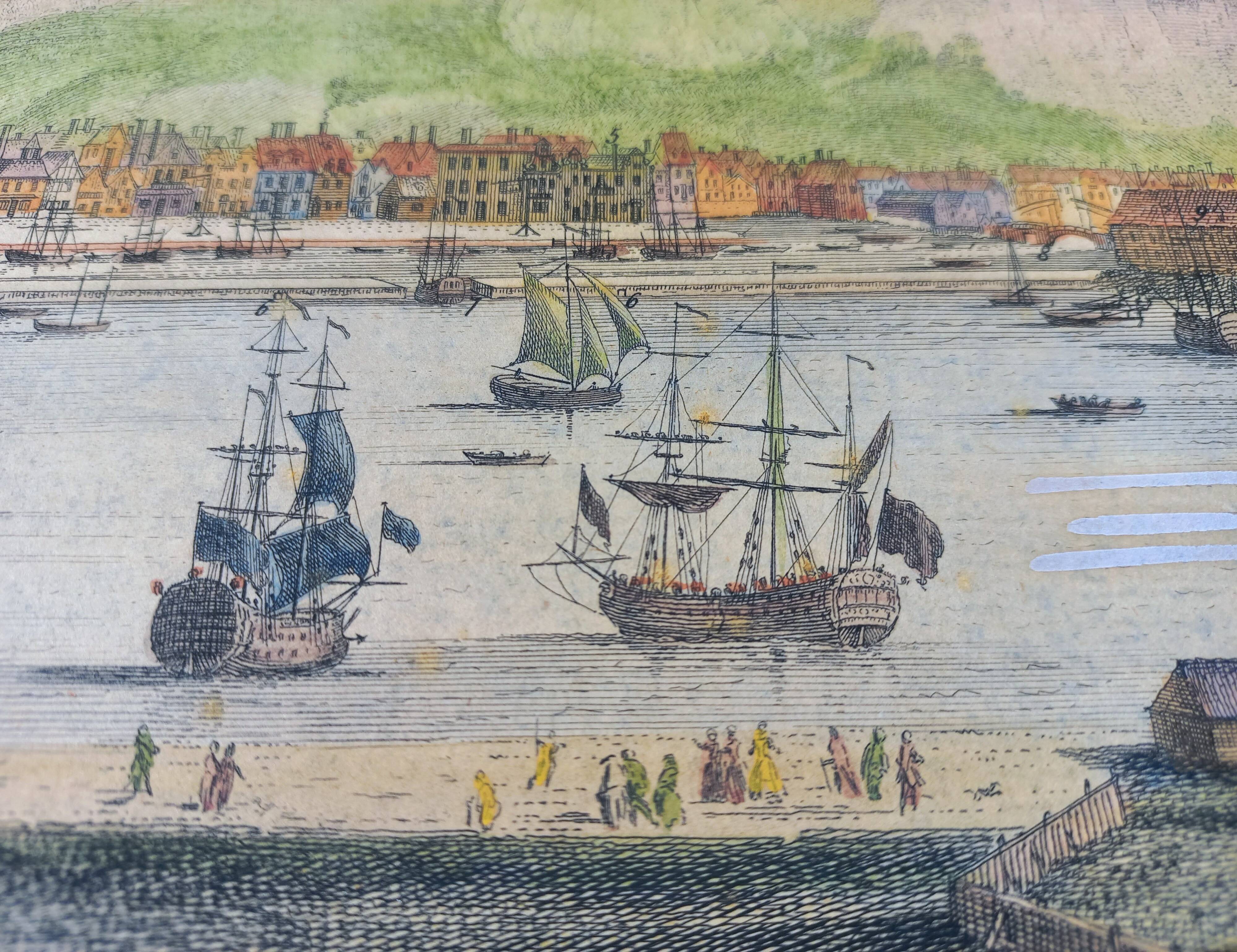 1739 Buck map Dover UK