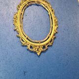 Golden cast iron frame
