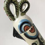 Zoomorphic ceramic bottle, Kéraluc, Georges Allier, 1950s