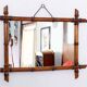 Vintage "bamboo" mirror